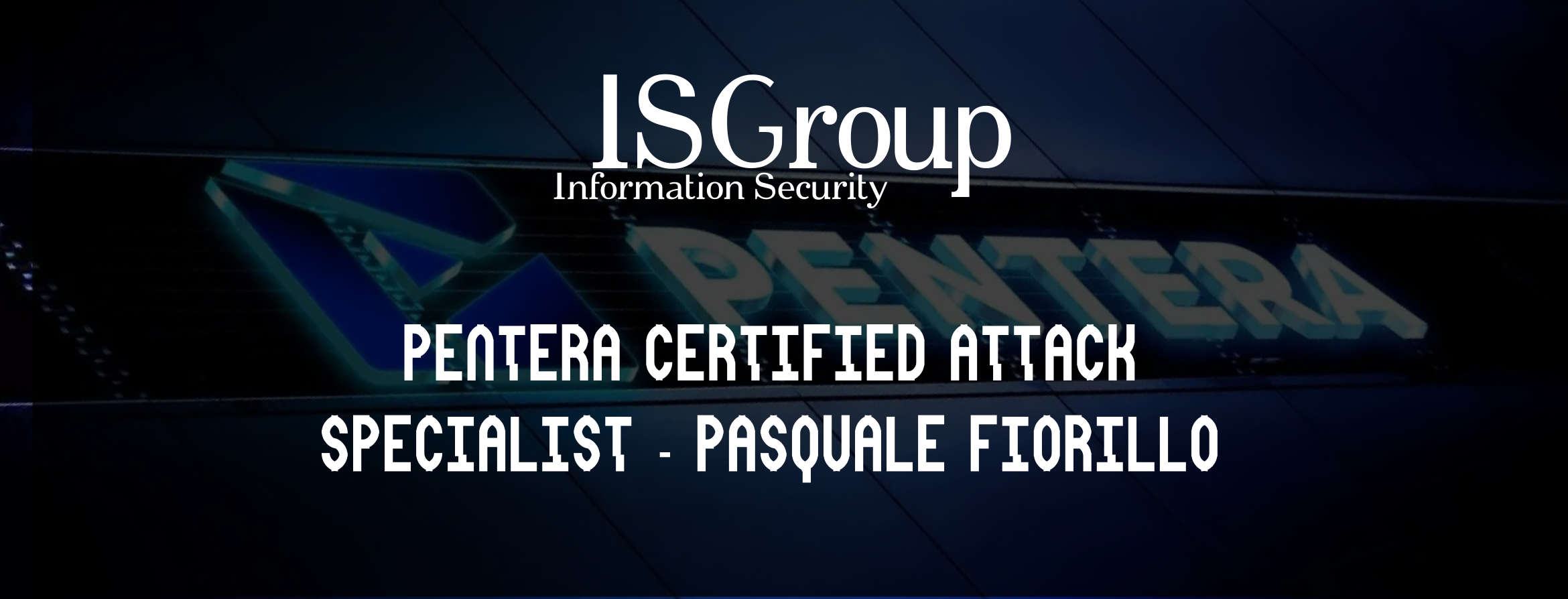 Especialista Certificado en Ataques de PenTera - Francesco Ongaro